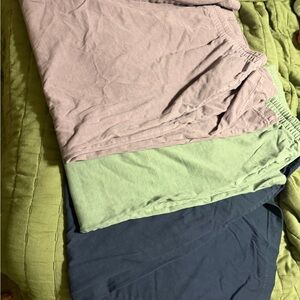 GAP Lot of lounge pants heavyweight cotton cropped Relaxed-Fit XL